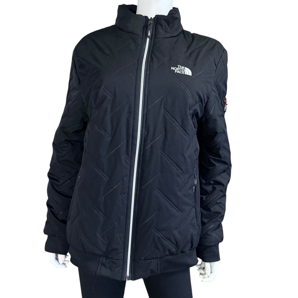 The North Face Quilted Street‎ Wear HighTech Ski Snowboard Black Jacket Women S